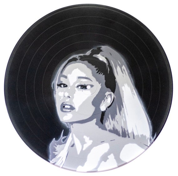 Ariana Grande Vinyl Record Art