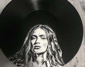 Sadie Sink Vinyl Record Art