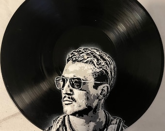 Miles Teller Vinyl Record Art