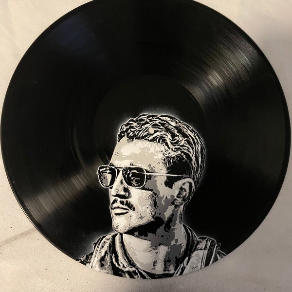 Miles Teller Vinyl Record Art