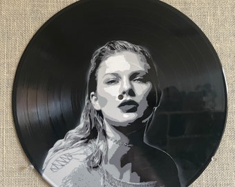 Art du disque vinyle de réputation de Taylor Swift