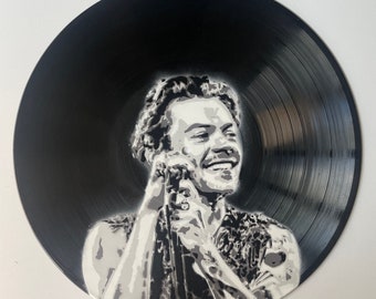 Illustration pour disque vinyle Harry