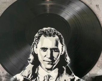 Loki Vinyl Record Art