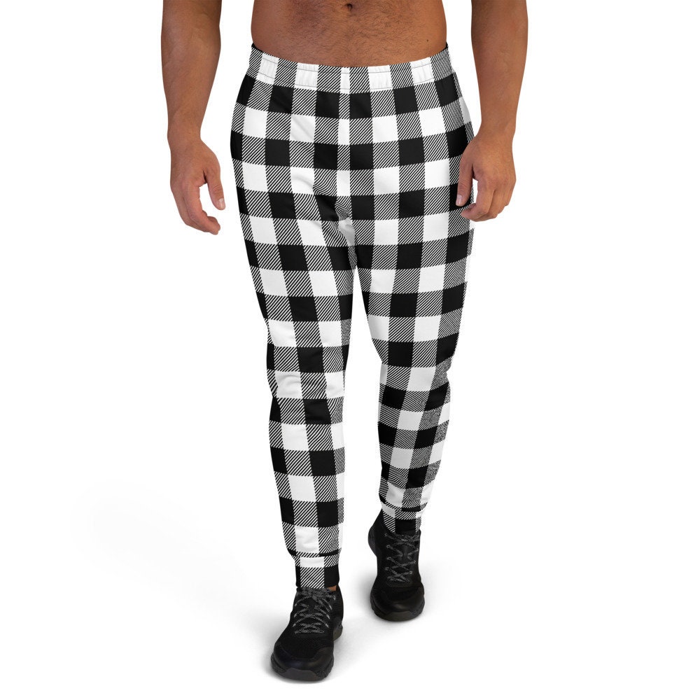 Men's Buffalo Plaid Sweatpants 
