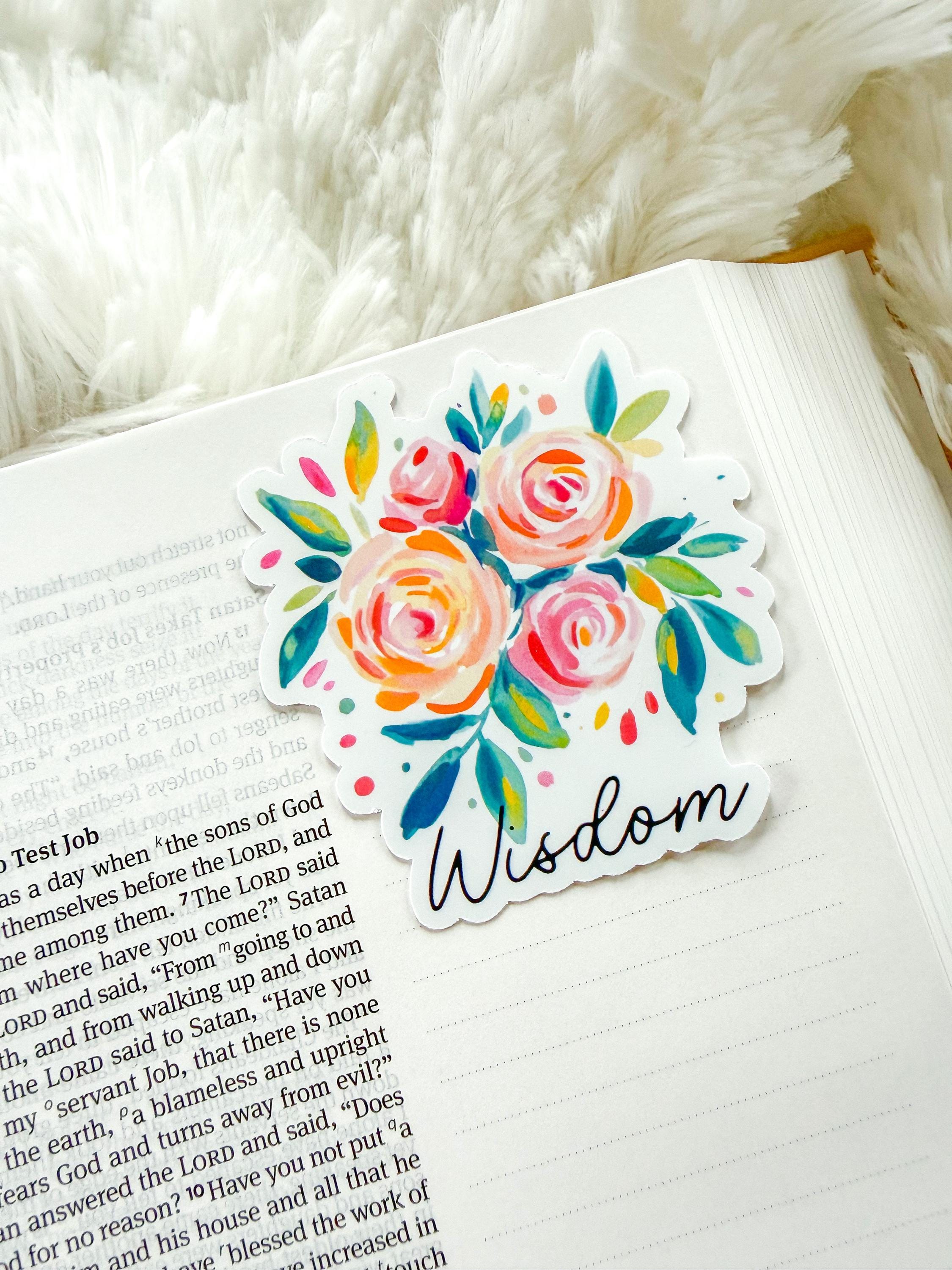 Books of the Bible Categories Stickers Grace Floral Collection - Etsy