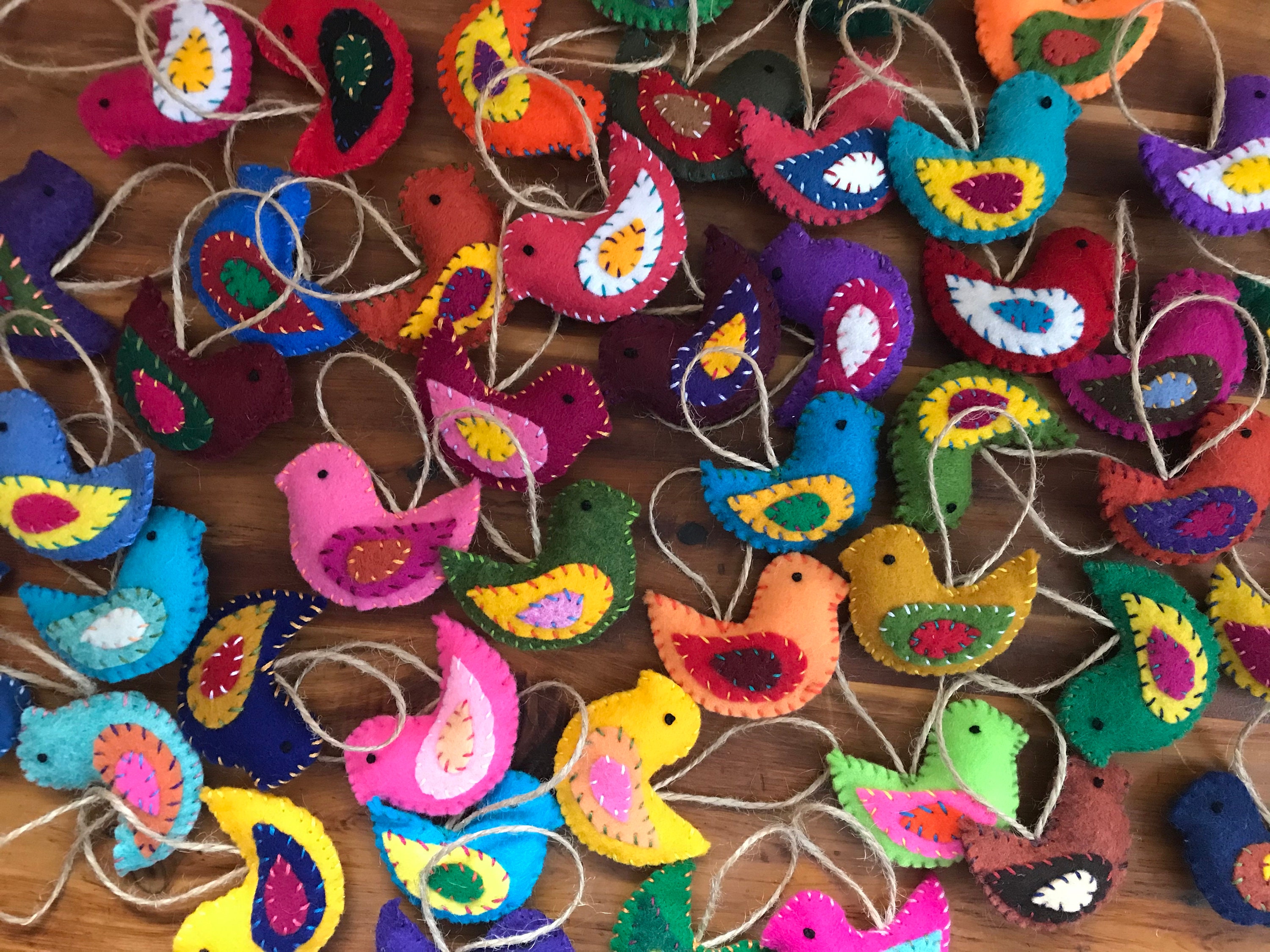 DIY Felt Bird Kit Mother Daughter Craft Kit Make Your Own Etsy