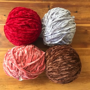  Sensy Velvet Yarn for Crocheting, Baby Blanket Yarn