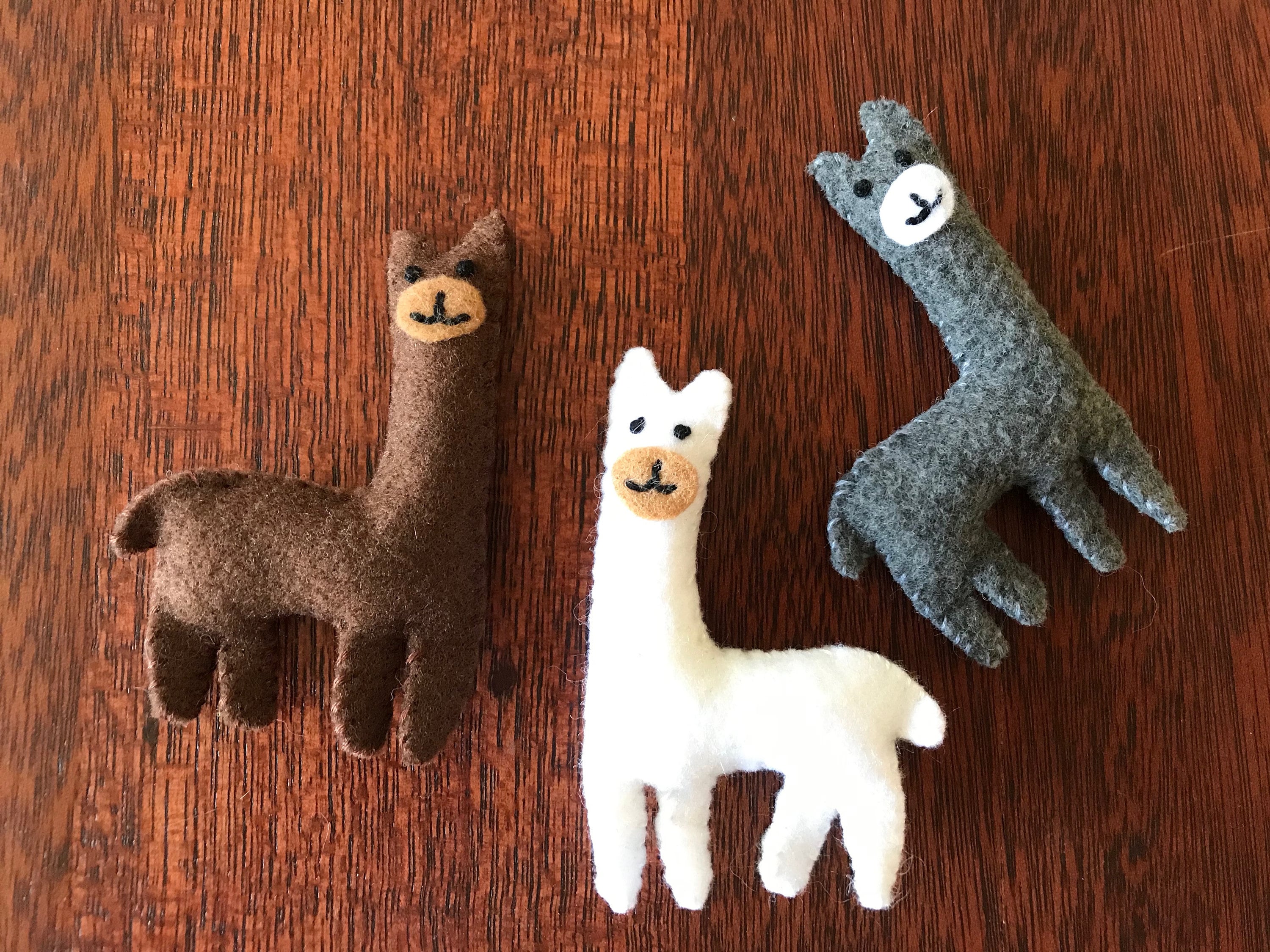 mini plush llama
