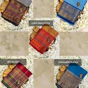 Indische klassische Tanzpraxis Saree | Chettinad Baumwolle Tanz Saree | Bharatanatyam, Kuchipudi & Odissi Saree | Vintage Tanzkleidung