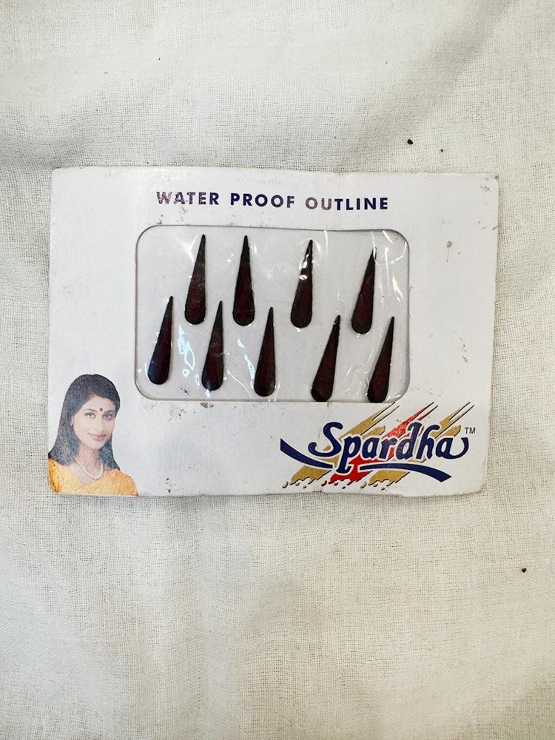 Teardrop Long Bindi Sticker for Bharatanatyam Performance | Indian ...