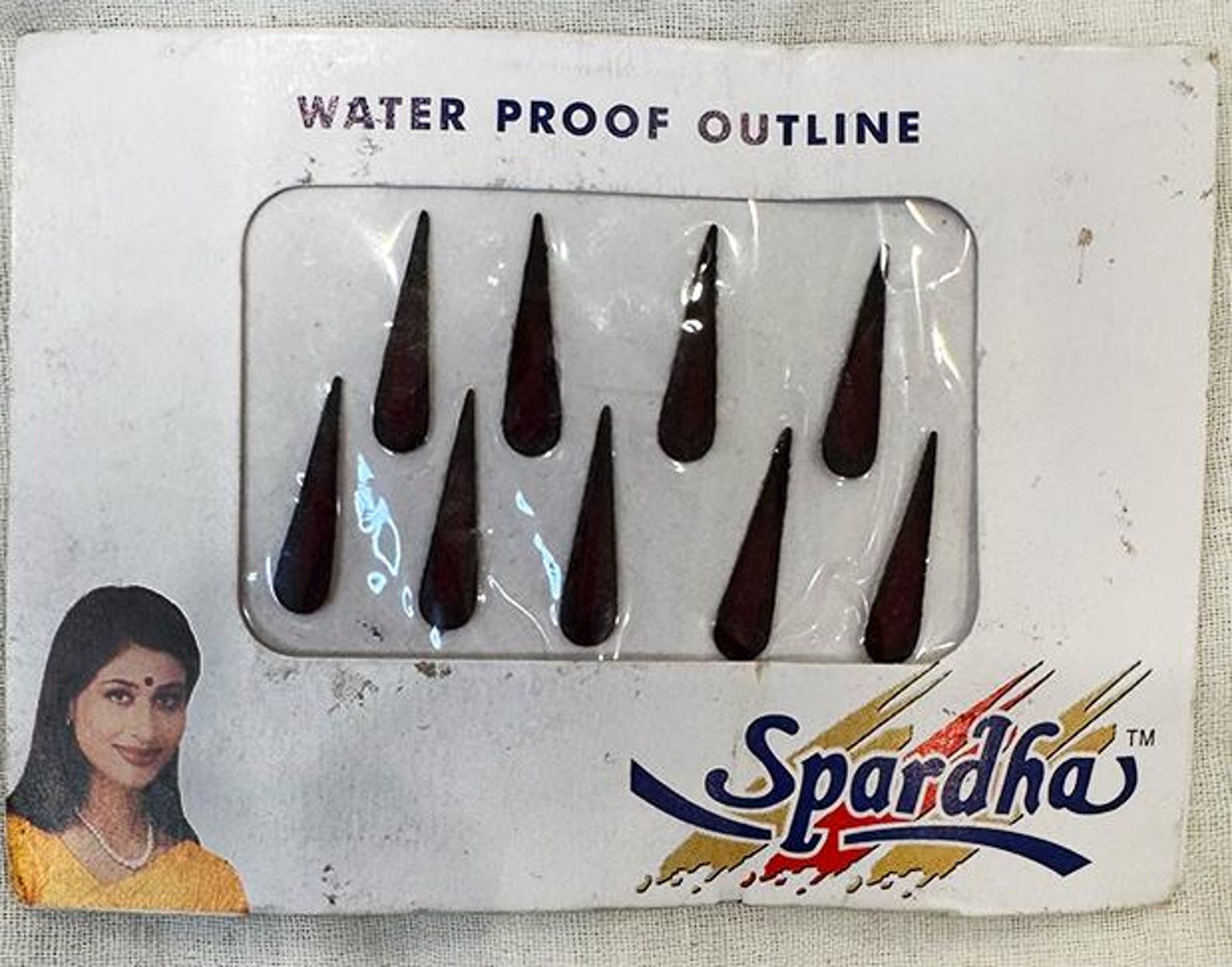 Teardrop Long Bindi Sticker for Bharatanatyam Performance | Indian ...