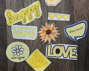 Latest Yellow Aesthetic Stickers wallpaper Latest Yellow Aesthetic Stickers wallpaper