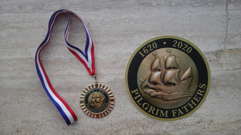 medal pilgrim fathers 1620-2020