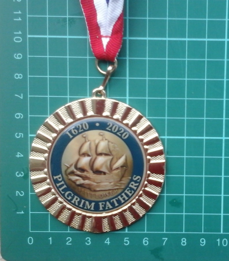 medal pilgrim fathers 1620-2020