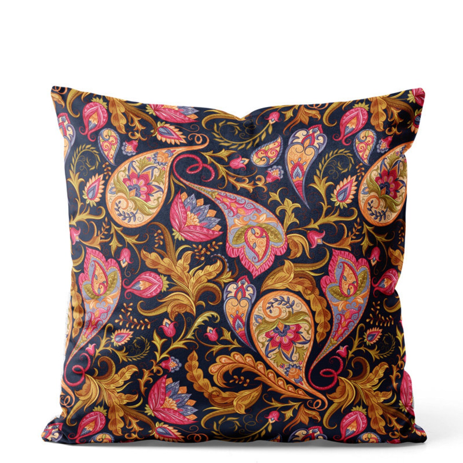 Holland Velvet Fabric with digital print perfect for Etsy