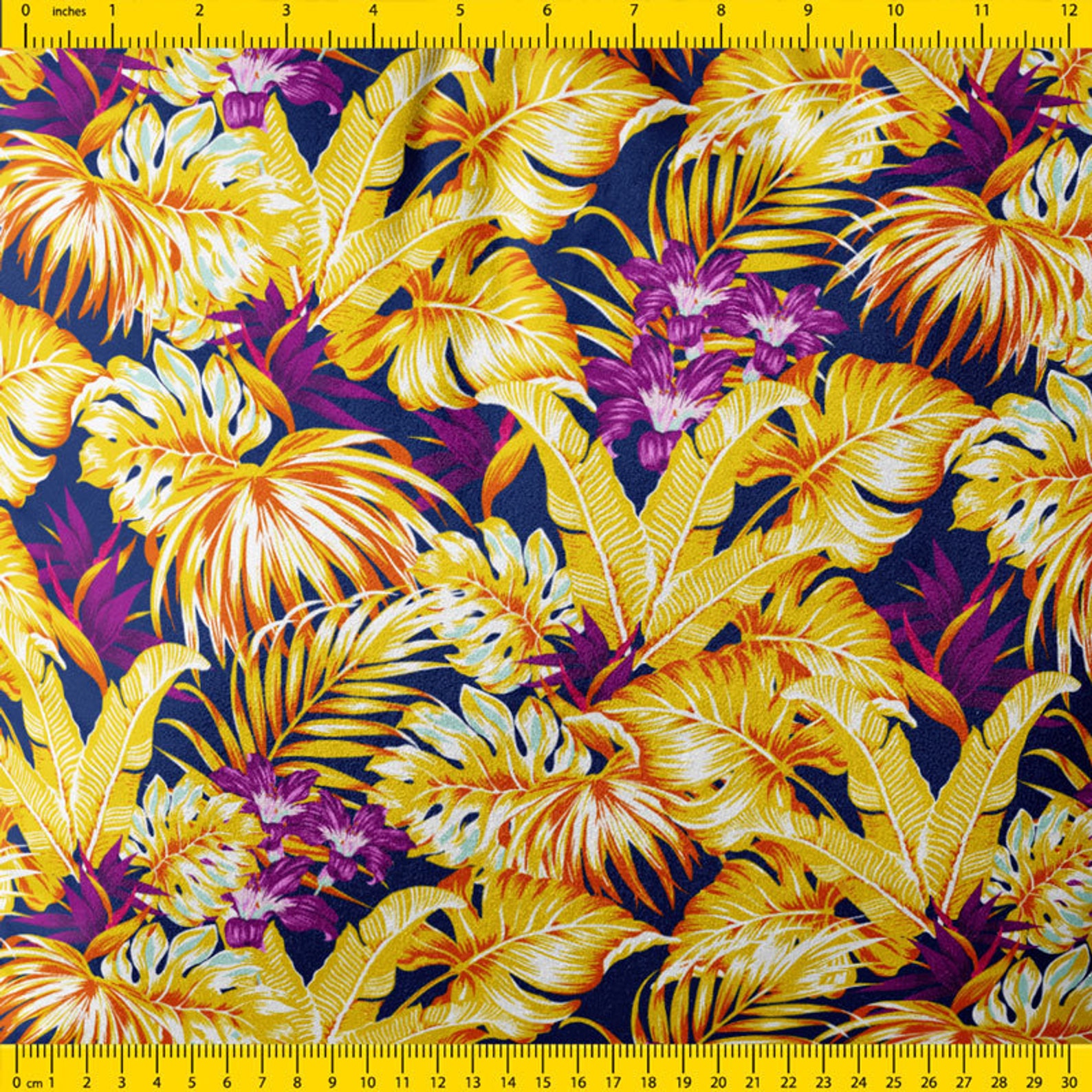 Holland Velvet Fabric with digital print perfect for Etsy