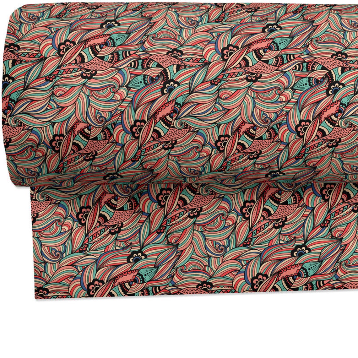 Waterproof fabric OXFORD 200gsm with print pattern Etsy