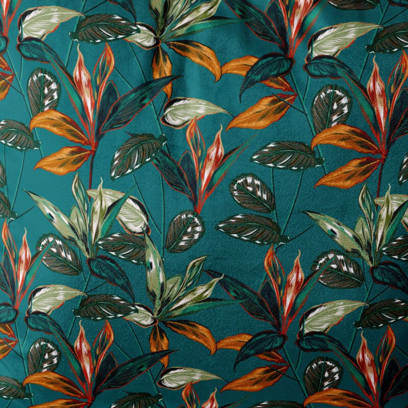 Holland Velvet Fabric With Digital Print Perfect for Etsy