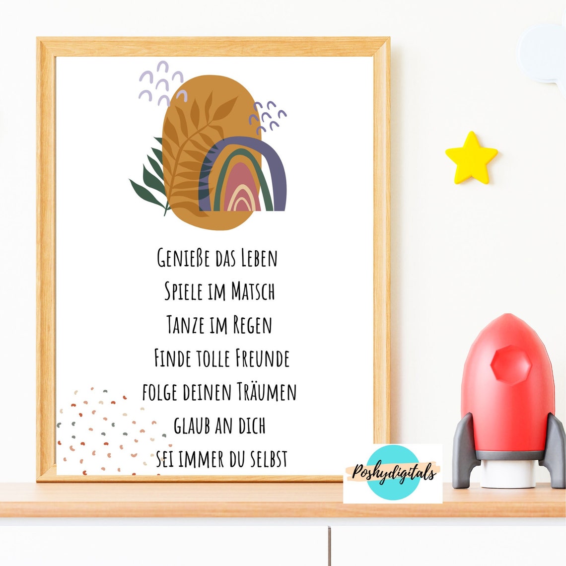 Mutmacher Poster/Motivation Sprüche für Etsy