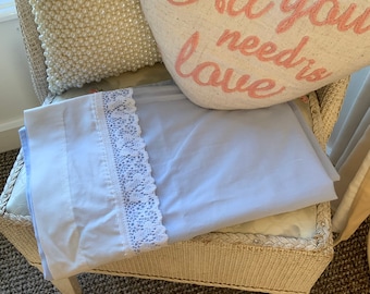 White lace pillow | Etsy Lace pillow cover | Etsy