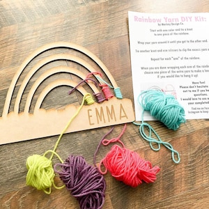 DIGITAL FILE ONLY*** Rainbow Yarn Kit with Instructions