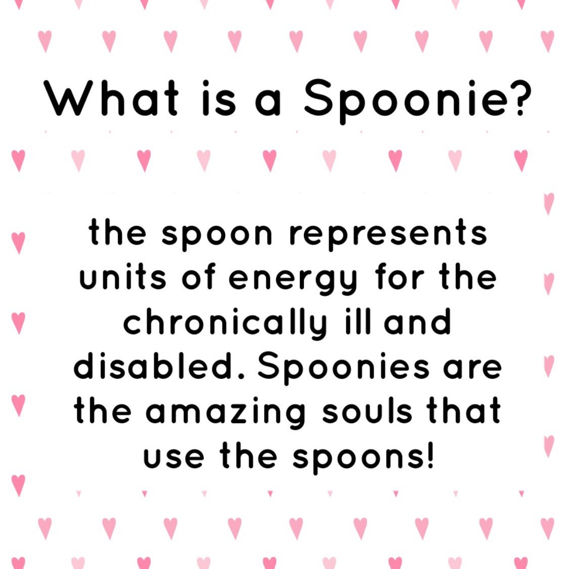 Spoonie Wish Bracelet Spoon Theory Spoonie Save a Spoon Etsy