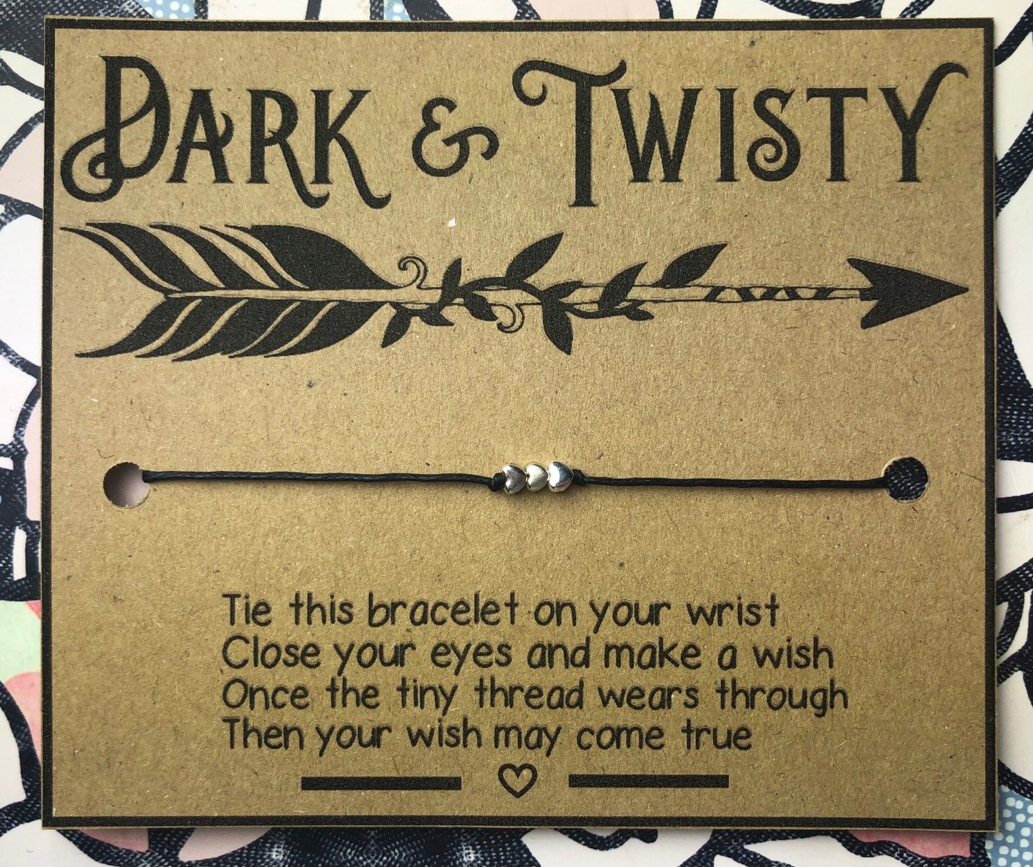 Anatomy Inspired Wish Bracelet Love 