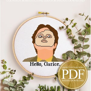Cross Stitch Pattern Dwight Schrute, The Office Cross Stitch Pattern, Michael Scott Cross Stitch Pattern, Funny Quote Cross Stitch