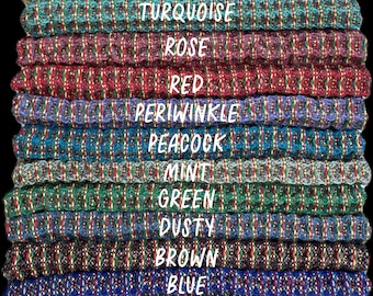 Handwoven Waffle Weave Dish Towel