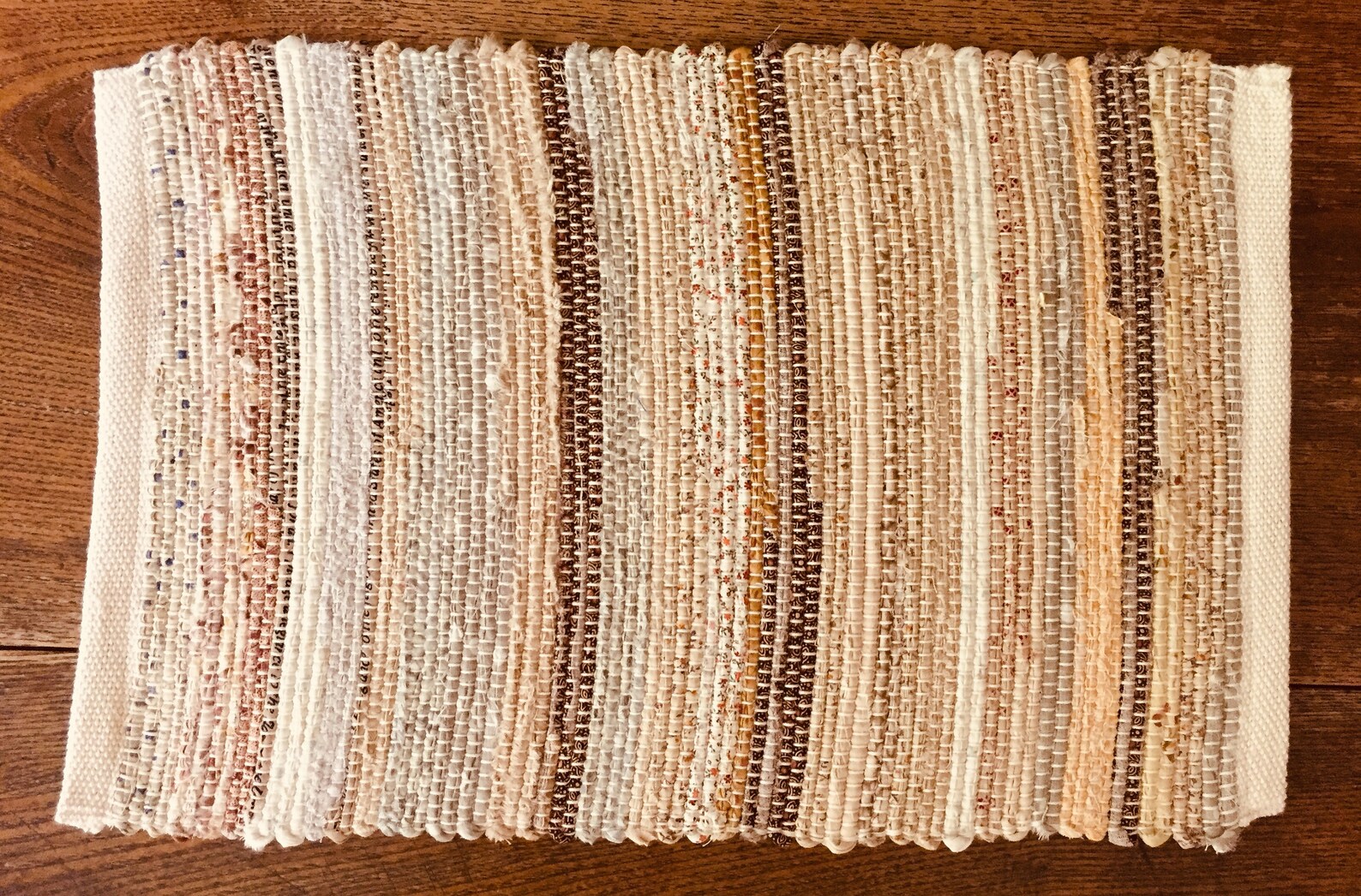 Handwoven Rag Placemats Etsy