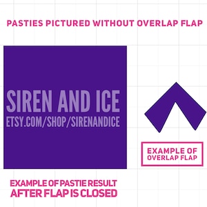 Square/diamond shape pastie SVG/JPEG cut file (design 1)