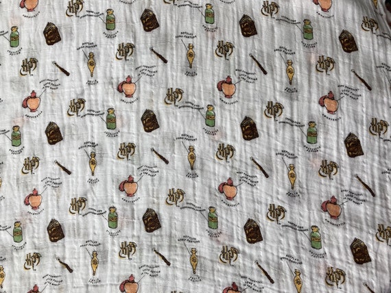 harry potter muslin blanket