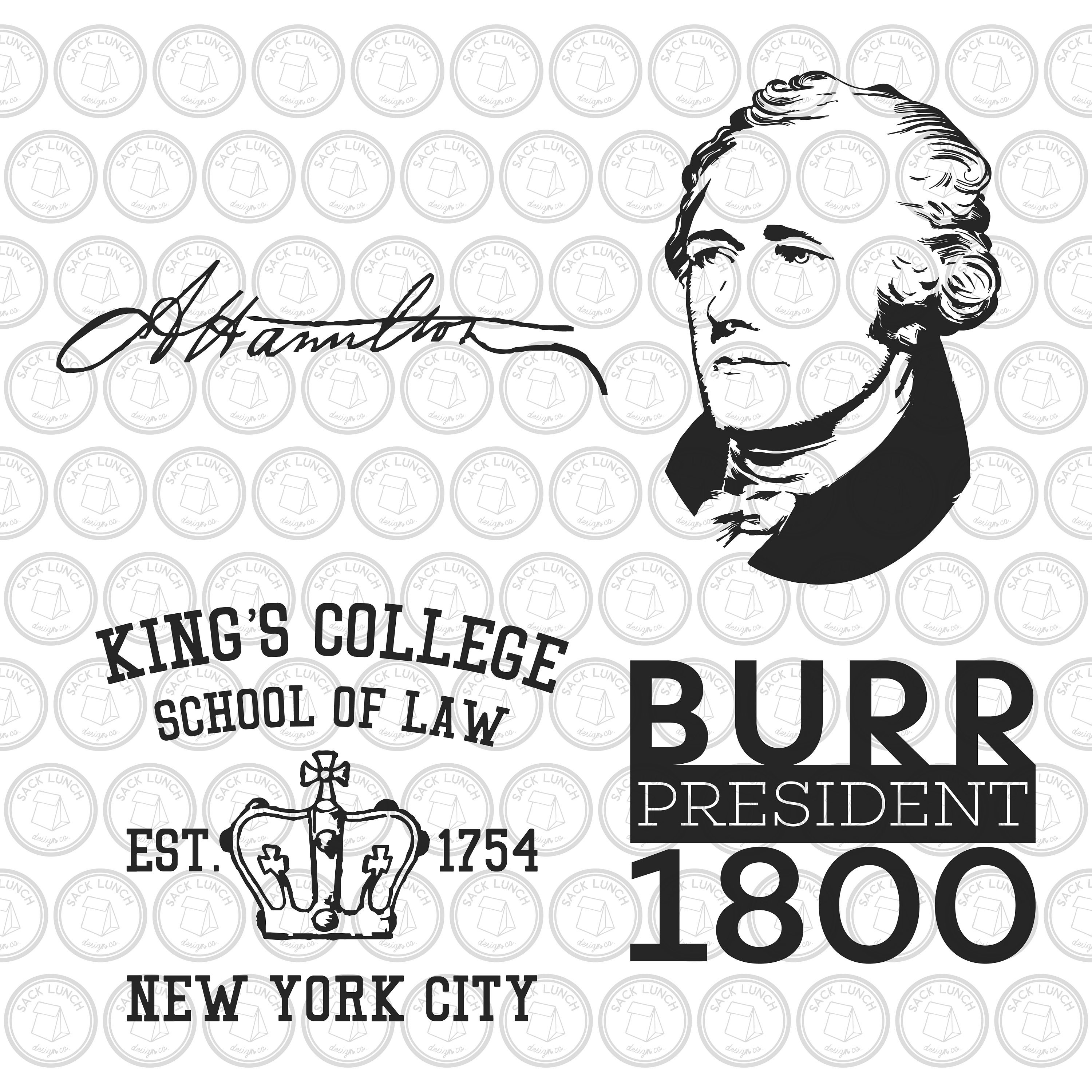 Download Hamilton Inspired Vector Art Original Designs! Nine ...