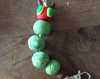 Very Hungry Caterpillar lanyard