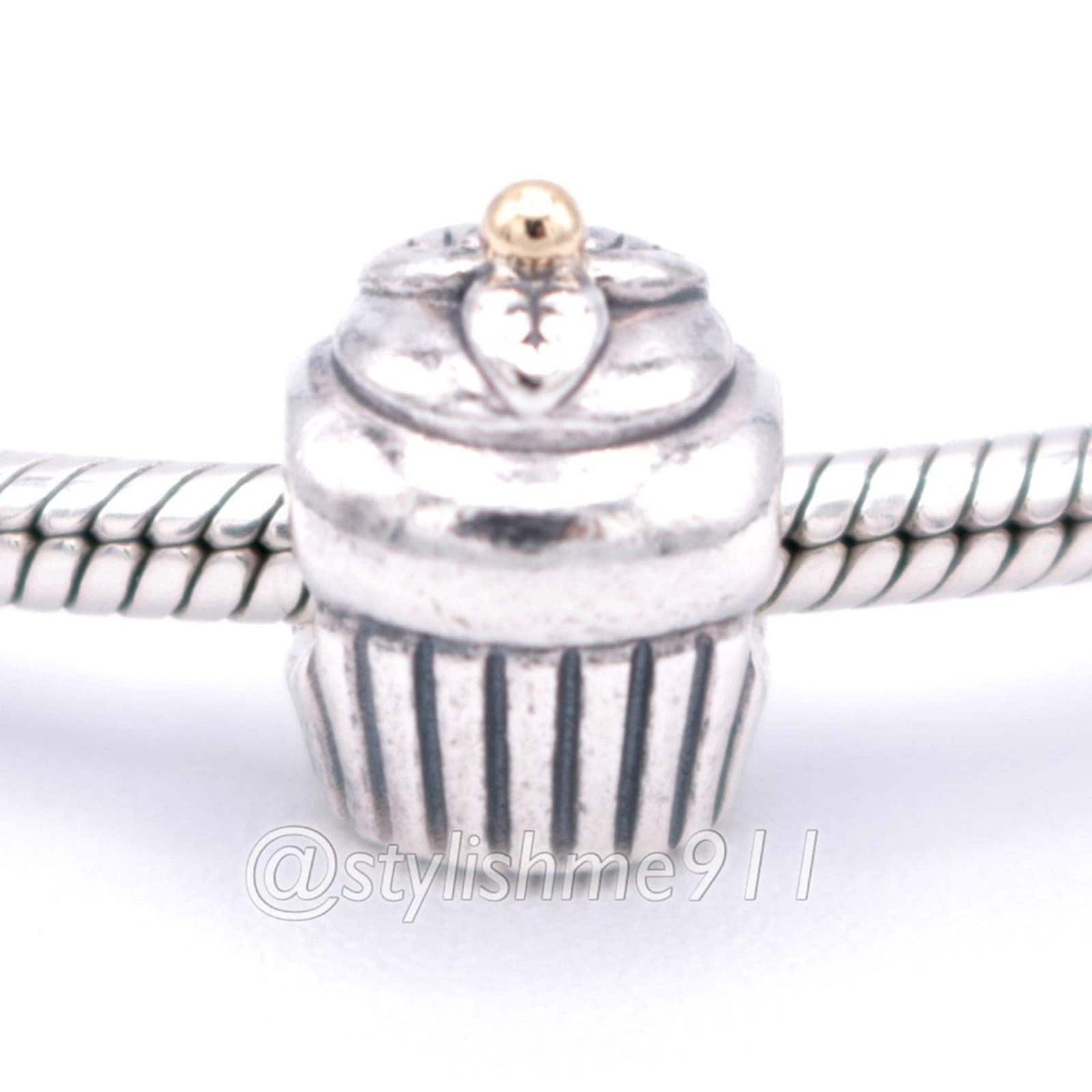 Authentic PANDORA Retired Cupcake Charm 790417 Etsy UK