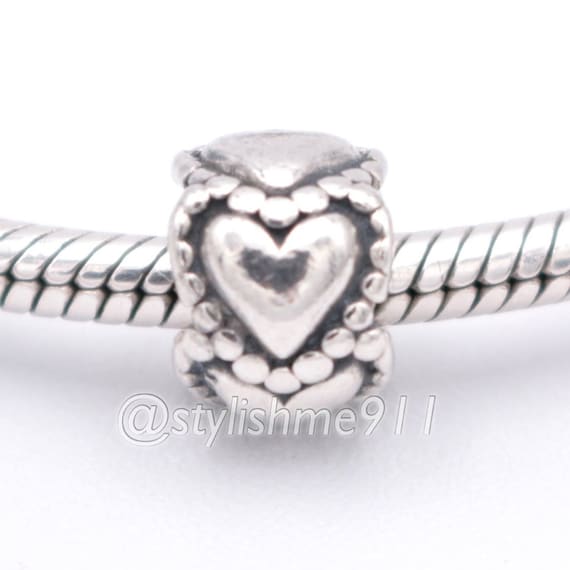 本物の PANDORA エバーラスティング ラブ チャーム - 790448 - Etsy 日本