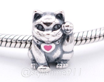 Authentic Pandora Lucky Cat Charm 790989EN05