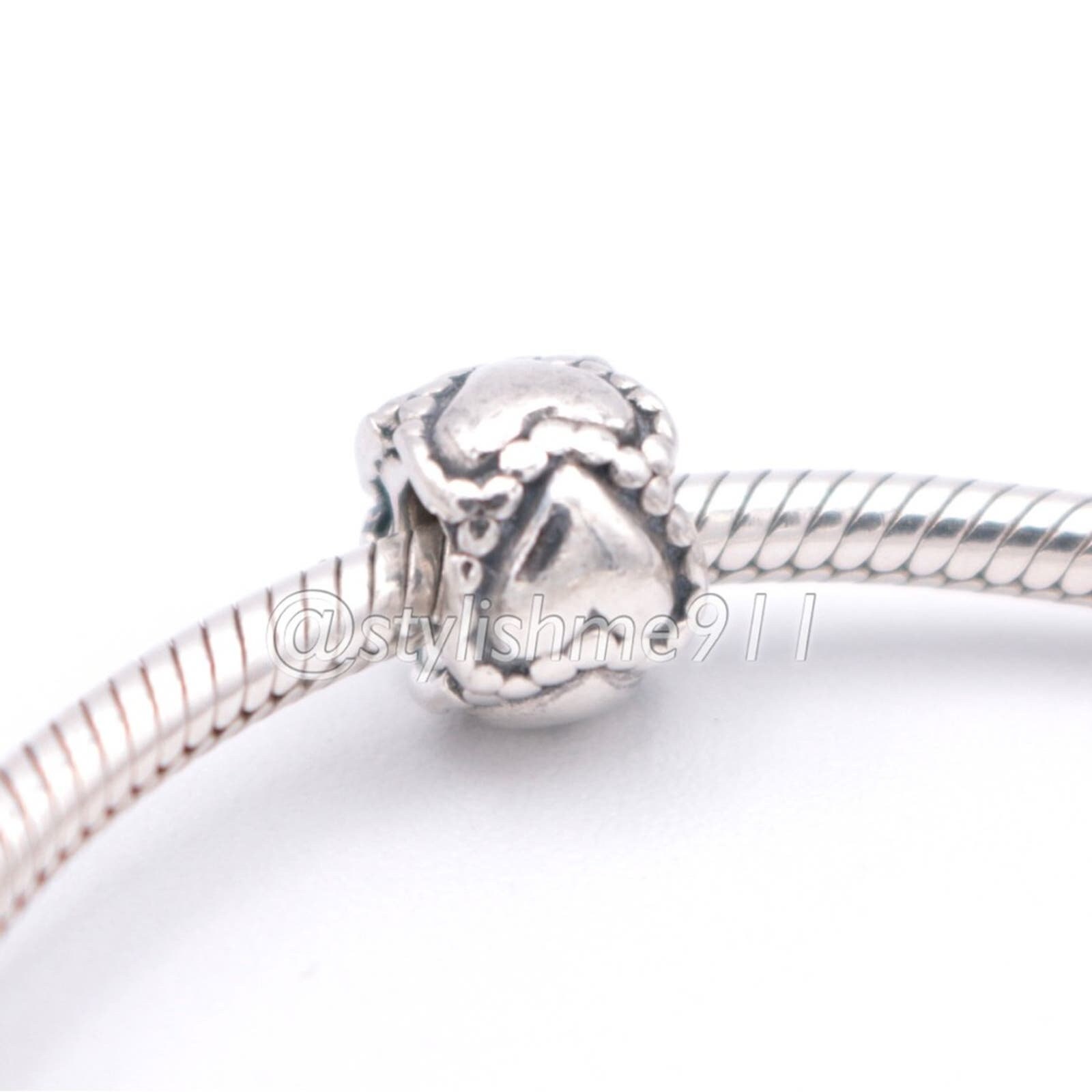 Authentic PANDORA Everlasting Love Charm - 790448 - Etsy Canada