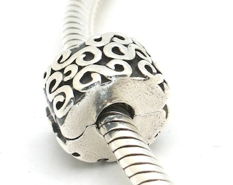 Authentic PANDORA  Swirls Clips