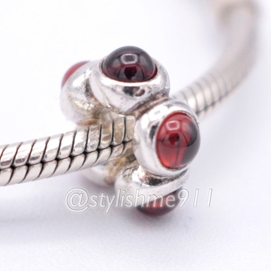 Buy Authentic PANDORA Garnet Cabochon Charm 790538GR Online in India 