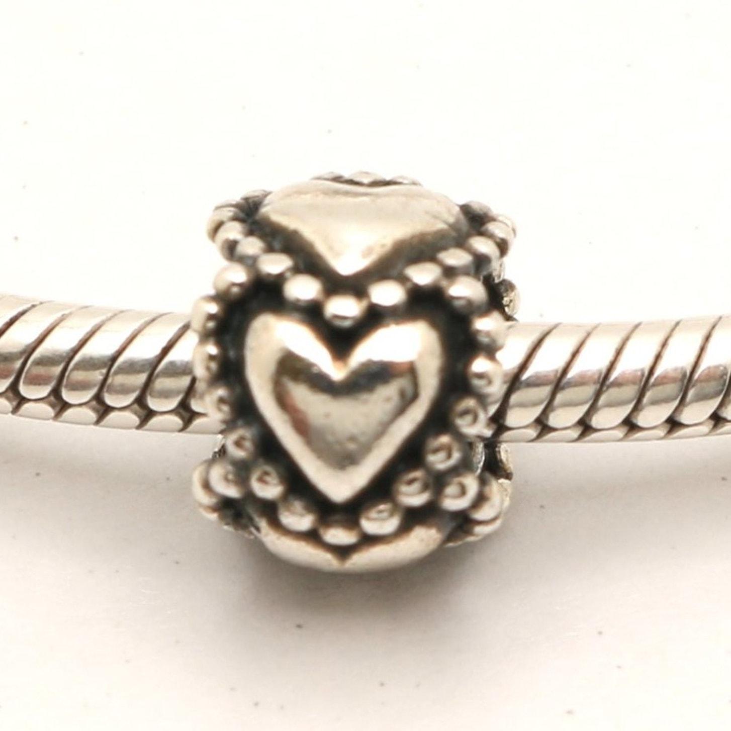 Authentic PANDORA Everlasting Love Charm - 790448 - Etsy Canada