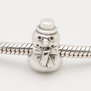 Authentic PANDORA Snowman Charm