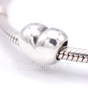 Authentic PANDORA Large Smooth Heart Charm - 790137
