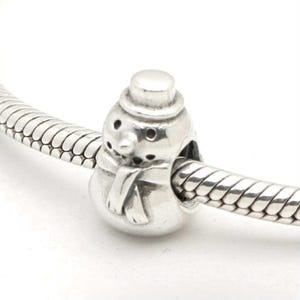 Authentic PANDORA Snowman Charm - 790374