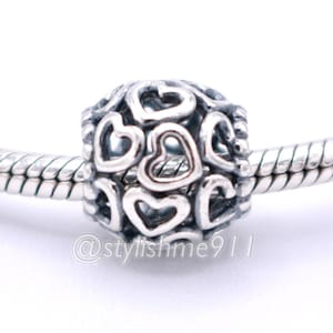 Authentic PANDORA Open Your Heart Charm - 790964