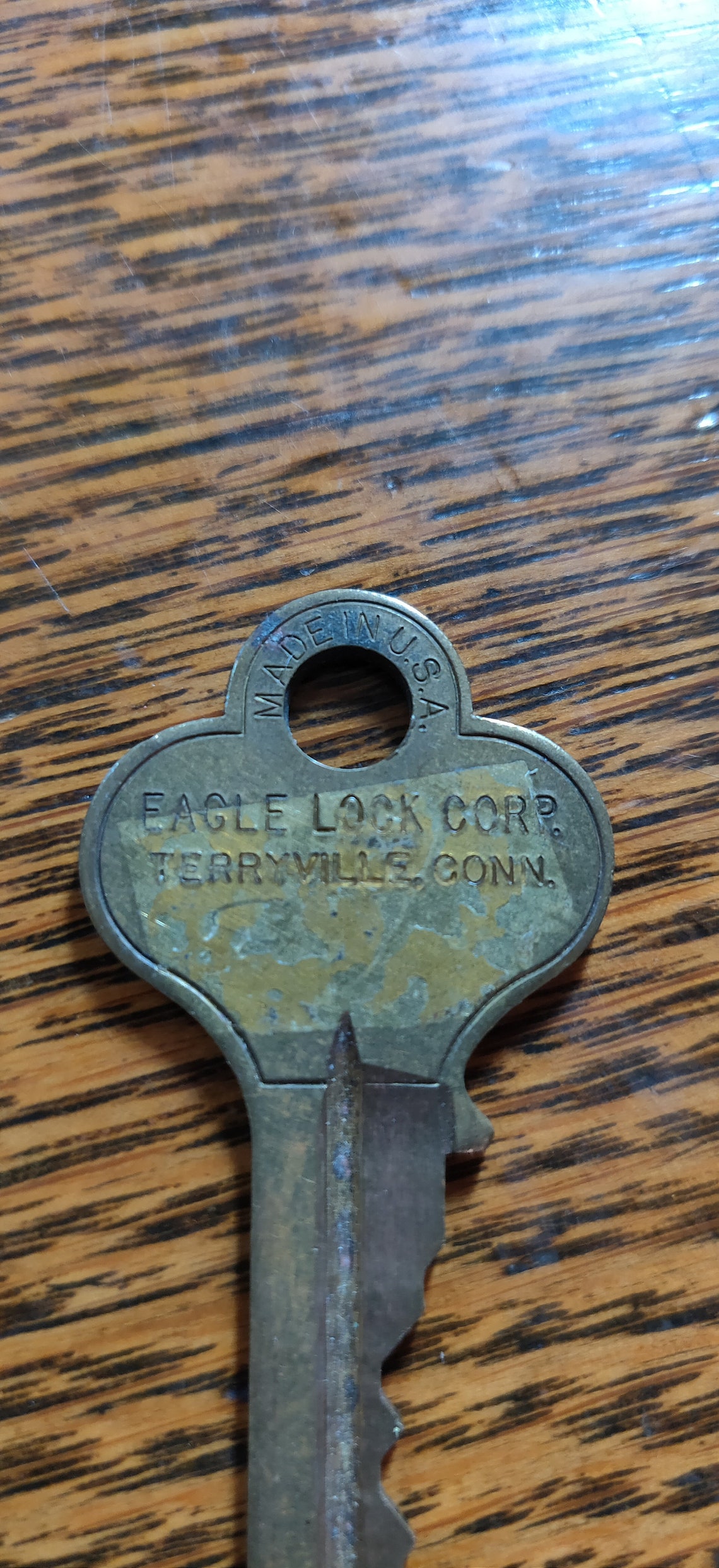 Collectible Eagle Key Eagle Lock Corp. Key Terryville Etsy