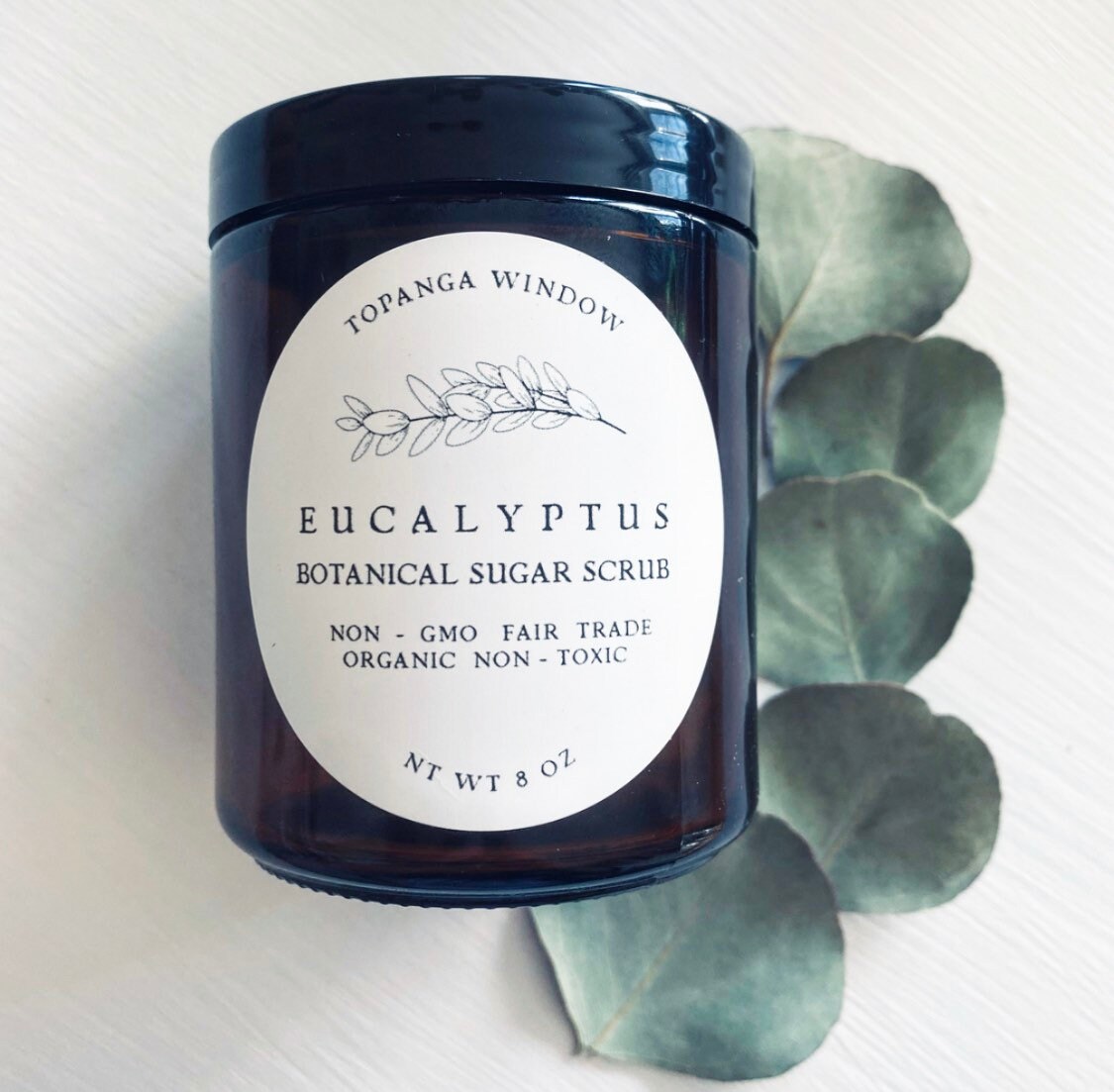EUCALYPTUS BODY SCRUB / Plant Based/ Sugar Scrub Tea Tree/ | Etsy