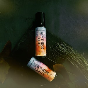NORTHERN LIGHTS PERFUME / Roll On/ Natural Perfume Oil/ Earthy/ Fir Needle