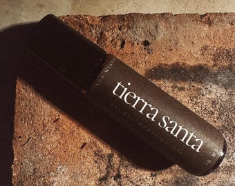 Óleo perfumado botânico TIERRA SANTA / Palo Santo, Olíbano, Sândalo