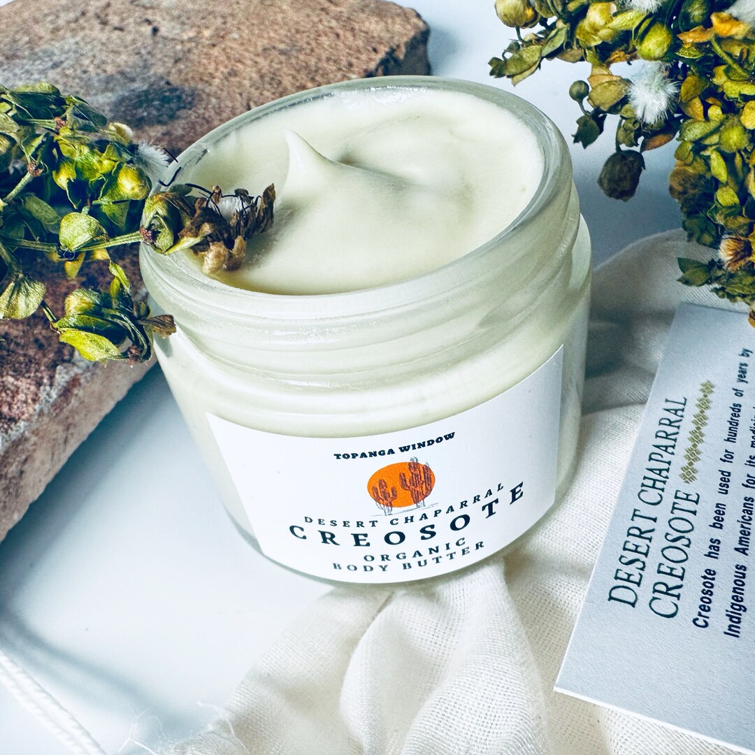 CREOSOTE BODY BUTTER / Desert Rain / Vegan / Organic/ Desert Chaparral
